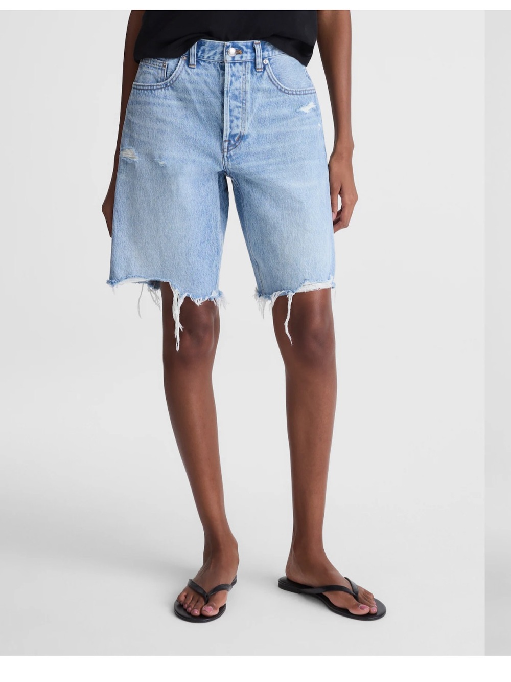 Madewell Essex Long Baggy Short size 30